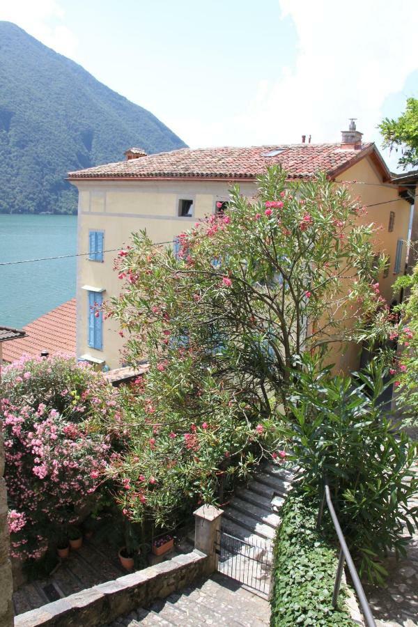 Casa 1659 - Casa Parrucchiere Villa Gandria Buitenkant foto